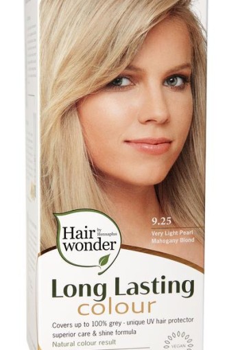 Hairwonder Long lasting colour very light pearl mah blond 9.2 (100 Milliliter)