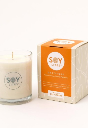 Soylites Soja geurkaars gratitude (220 Milliliter)