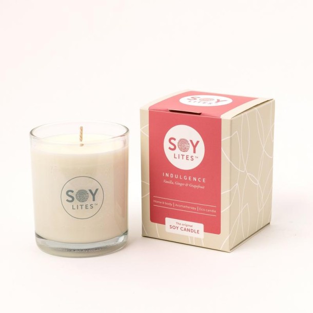 Soylites Soja geurkaars indulgence (220 Milliliter)