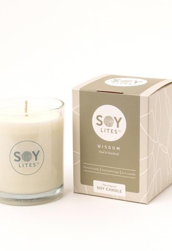 Soylites Soja geurkaars wisdom (220 Milliliter)