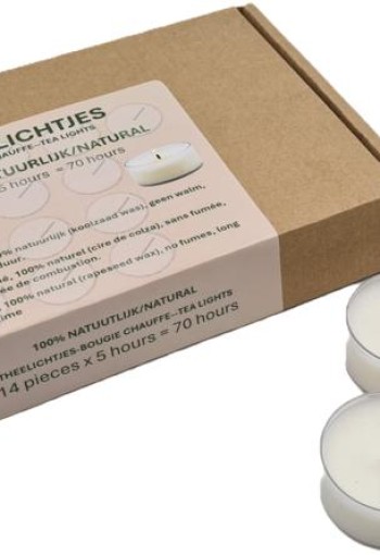 Soylites Natural theelichtjes 14 stukes (1 Stuks)