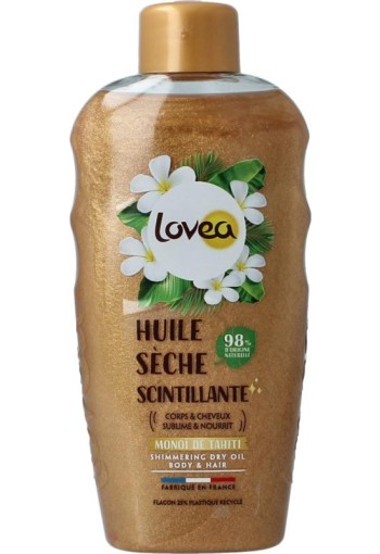 Lovea Shimmering dry oil monoi de tahiti (150 Milliliter)