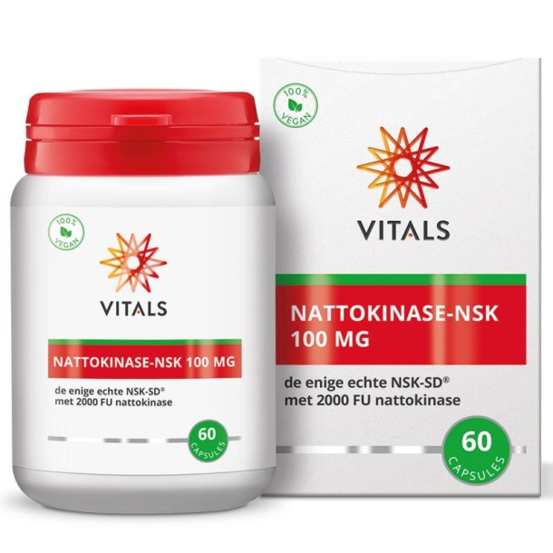 Vitals Nattokinase NSK (60 Capsules)