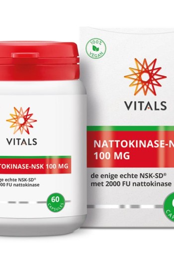 Vitals Nattokinase NSK (60 Capsules)