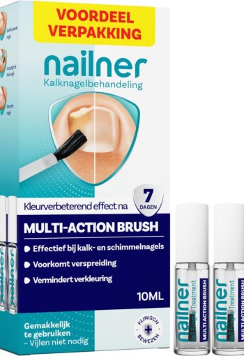 Nailner Multi action brush (10 Milliliter)