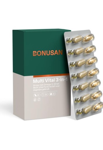 Bonusan Multi vital 3-in-1 (84 Stuks)