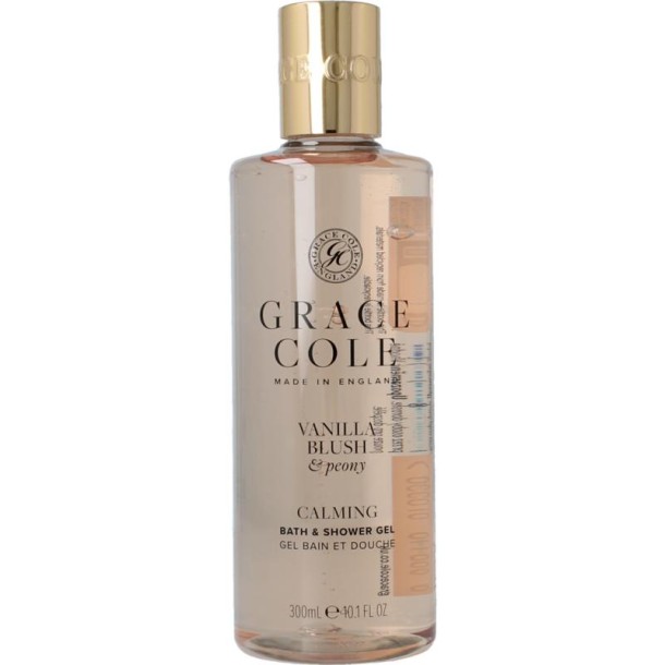 Grace Cole Vanilla blush & peony bath & showergel (300 Milliliter)