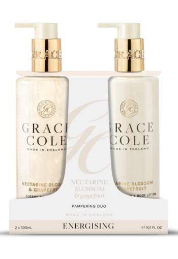 Grace Cole Nectarine blossom & grapefruit hand care duo (2 Stuks)