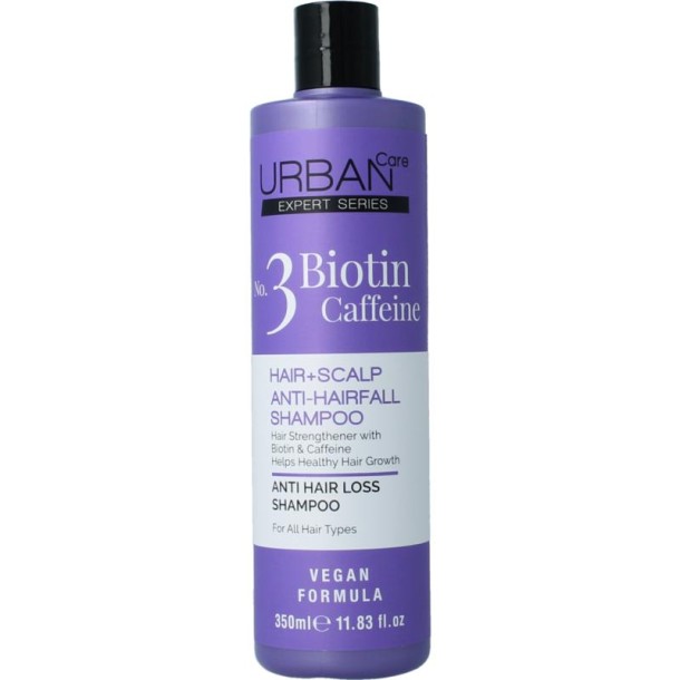 Urban Care Expert hair & scalp shampoo biotine & caffeine (350 Milliliter)