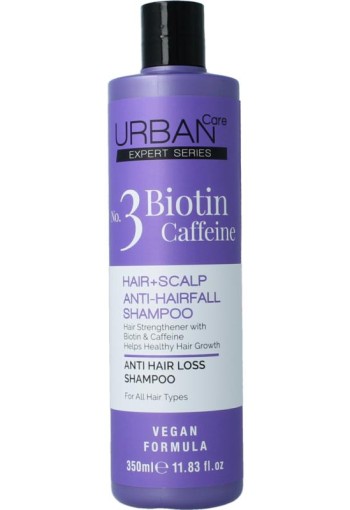 Urban Care Expert hair & scalp shampoo biotine & caffeine (350 Milliliter)