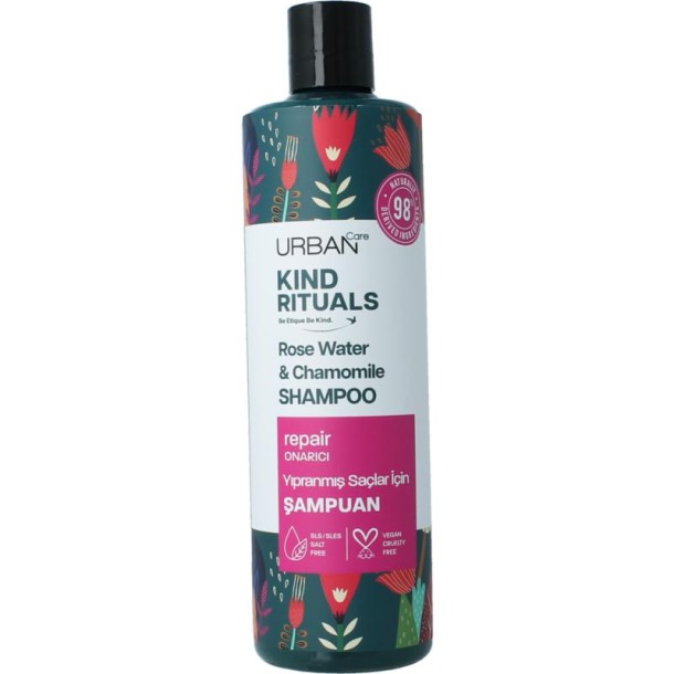 Urban Care Kind rituals rose water chamomile shampoo (400 Milliliter)