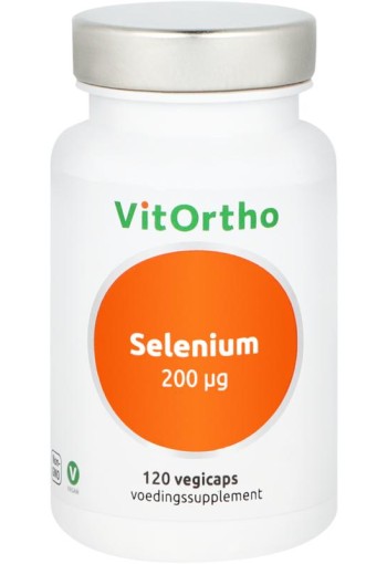 Vitortho Selenium 200mcg (120 Vegetarische capsules)