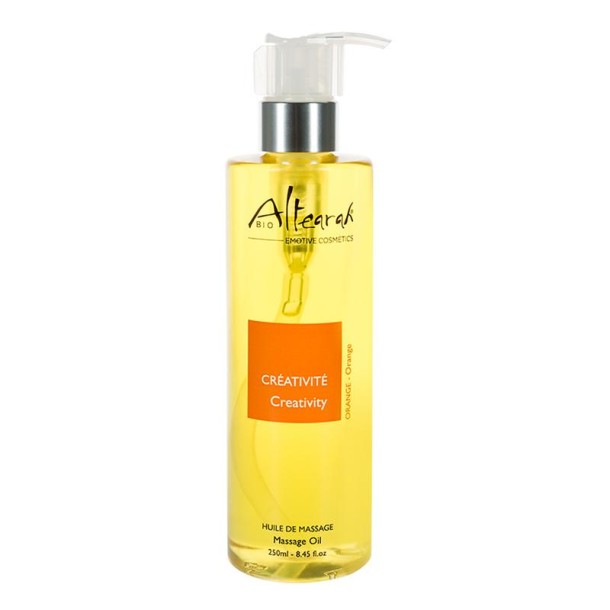 Altearah Massageolie creativity orange bio (250 Milliliter)