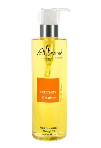 Altearah Massageolie creativity orange bio (250 Milliliter)