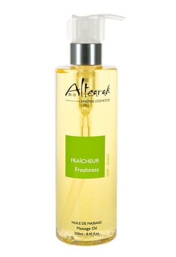 Altearah Massageolie freshness green bio (250 Milliliter)