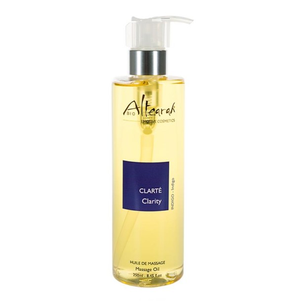 Altearah Massageolie clarity indigo bio (250 Milliliter)