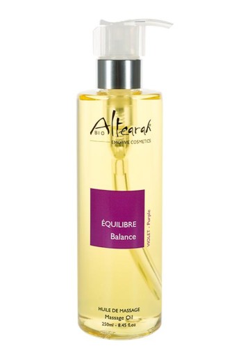 Altearah Masageolie balance violet bio (250 Milliliter)