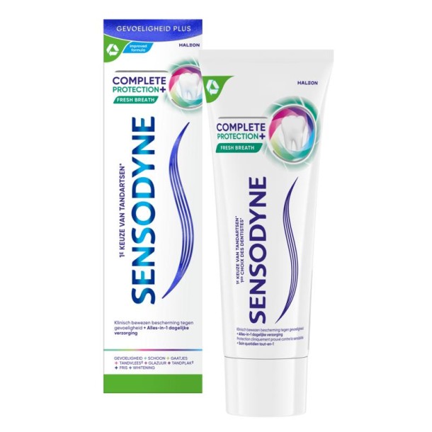 Sensodyne Tandpasta complete protection fresh breath (75 Milliliter)