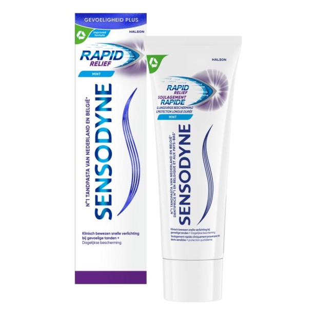 Sensodyne Tandpasta rapid relief (75 Milliliter)
