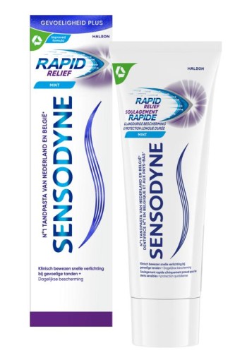 Sensodyne Tandpasta rapid relief (75 Milliliter)