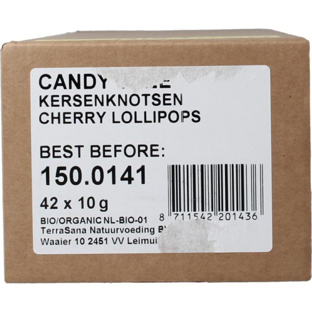 Candy Tree Kersen knotsen navulverpakking bio (42 Stuks)