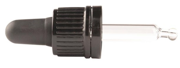 Helios Holland Pipet glas zwart 5ml (10 Stuks)