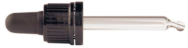 Helios Holland Pipet glas zwart 20ml (10 Stuks)