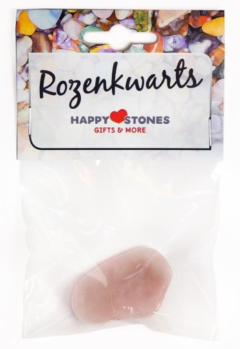 Volatile Zakje geluk - rozenkwarts (1 Stuks)