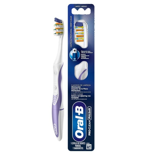 Oral B MTB Pulsar clean 1CT (1 Stuks)