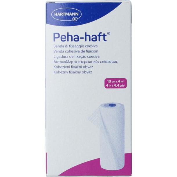 Hartmann Peha-haft elastisch windsel 4m x 10cm (1 Stuks)