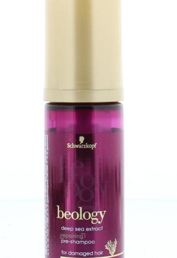 Beology Pre shampoo beschadigd haar (50 Milliliter)
