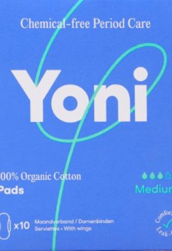 Yoni Maandverband medium met vleugels (10 Stuks)