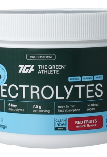 Green Athlete Electrolytes red fruits (320 Gram)