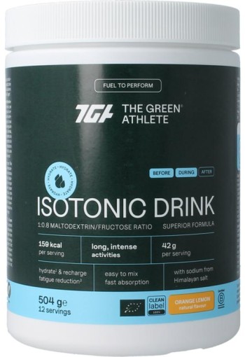 Green Athlete Isotonic drink bio (504 Gram)