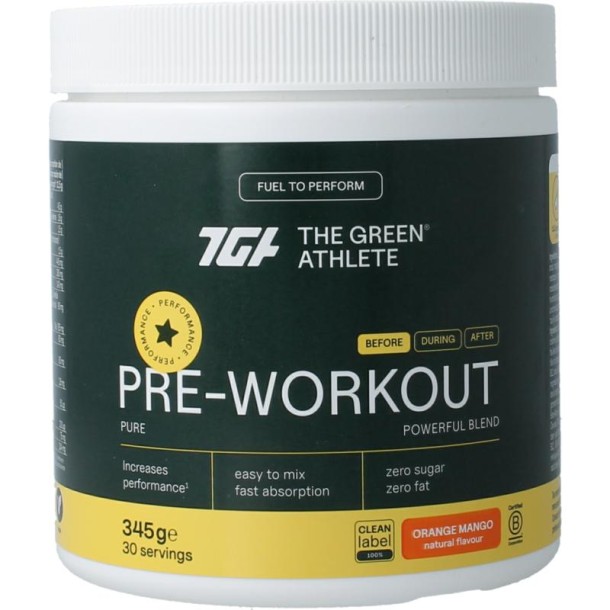 Green Athlete Pre workout (345 Gram)