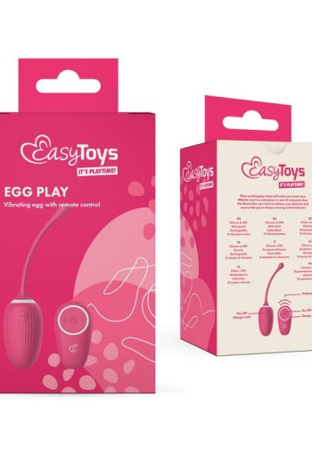 Easytoys Egg play vibrerend (1 Stuks)