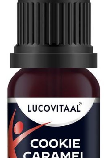 Lucovitaal Smaak druppels cookie caramel (20 Milliliter)