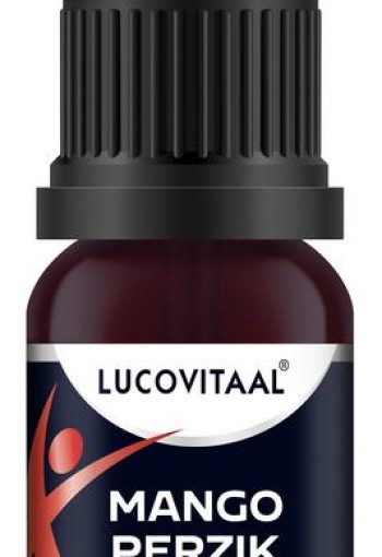 Lucovitaal Smaak druppels mango perzik (20 Milliliter)