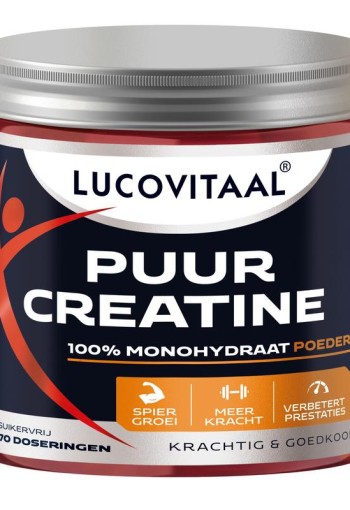 Lucovitaal Creatine poeder puur (210 Gram)