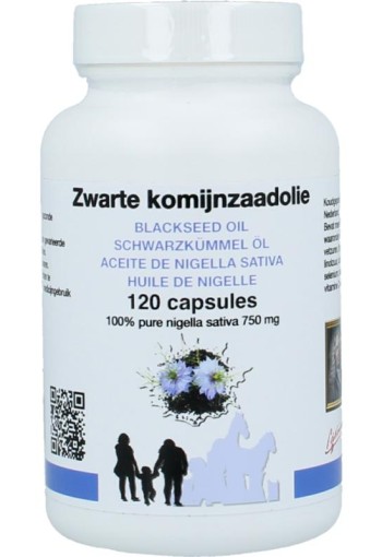 De Koning Tilly Zwarte komijnzaad (120 Capsules)