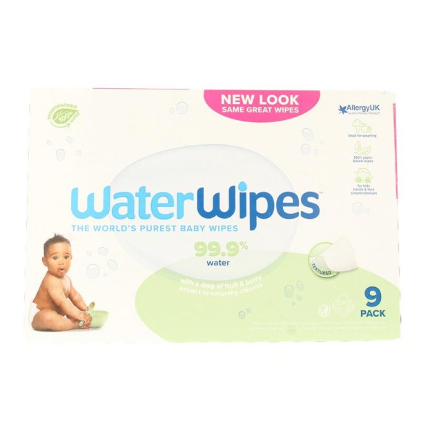 Waterwipes Snoetendoekjes 9-pak (540 Stuks)