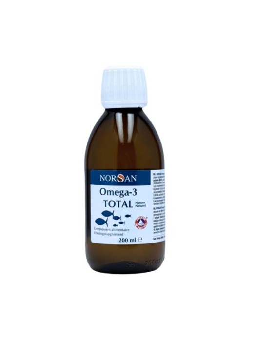 Norsan Omega-3 total visolie naturel (200 Milliliter)