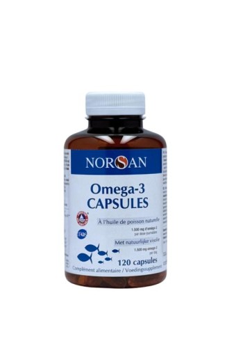Norsan Omega-3 capsules (120 Capsules)