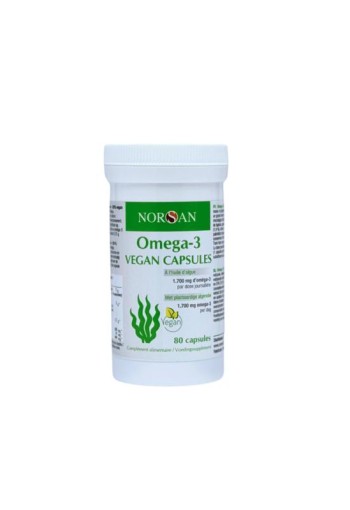 Norsan Omega-3 vegan (80 Capsules)