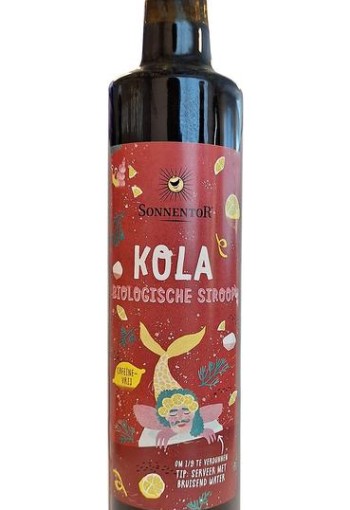 Sonnentor Kola cafeinevrij siroop alcoholvrij bio (500 Milliliter)
