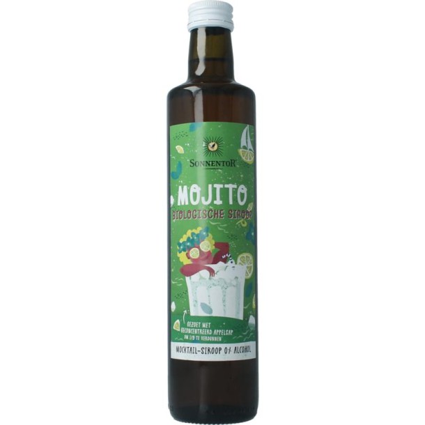 Sonnentor Mojito mocktail siroop alcoholvrij bio (500 Milliliter)