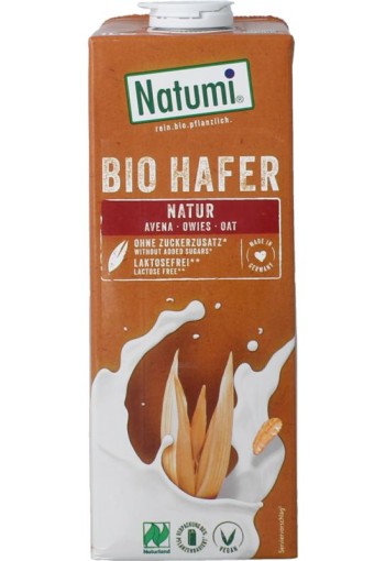 Natumi Haverdrink natural bio (1 Liter)