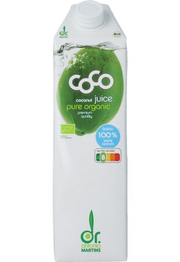 Dr. Antonio Mart Cocojuice bio (1 Liter)
