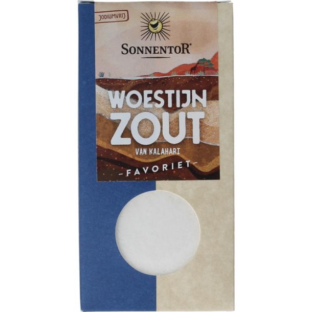 Sonnentor Kalahari woestijnzout fijn (150 Gram)