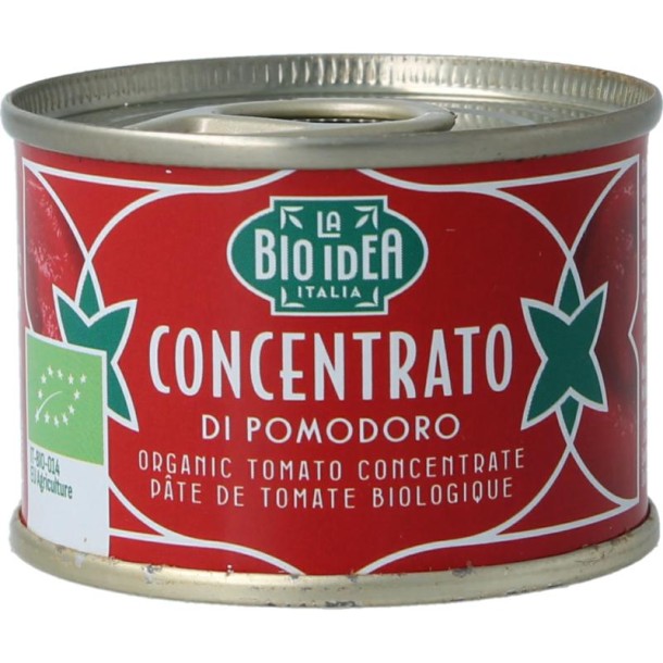 La Bio Idea Tomatenpuree geconcentreerd bio (70 Gram)